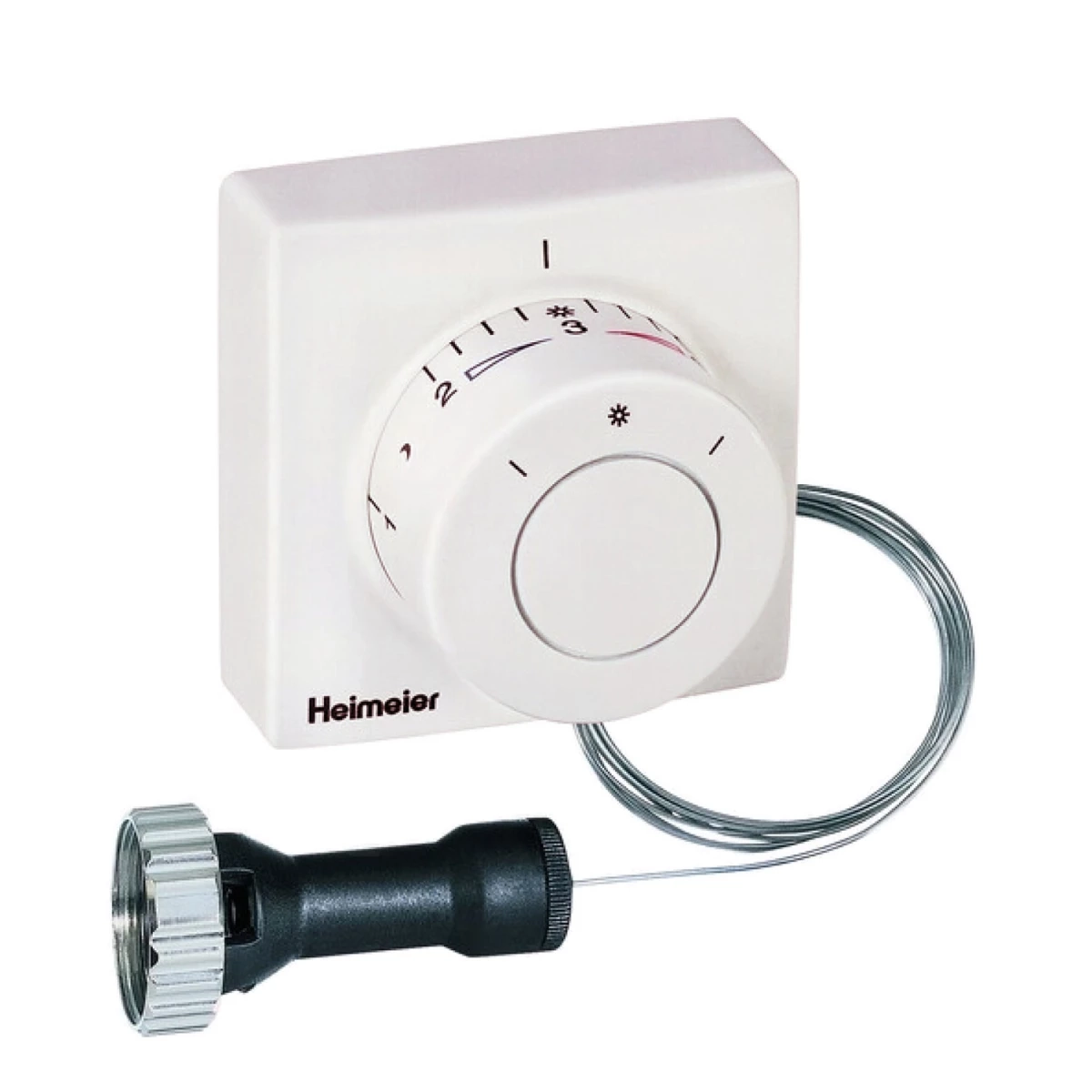 Heimeier Thermostatkopf F mit Ferneinsteller und 2 m Kapillarrohr