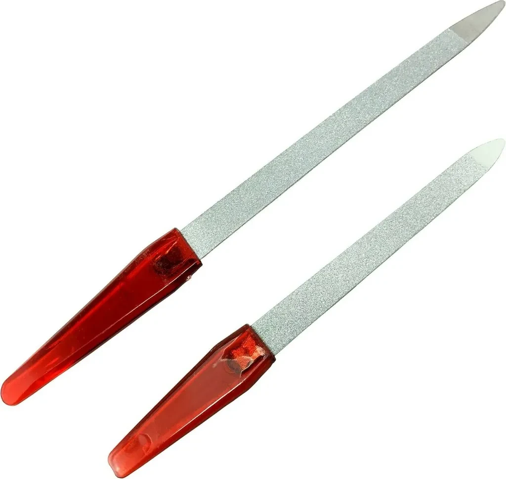 4× Nagelfeile Set – 17 cm & 13 cm für Maniküre & Pediküre