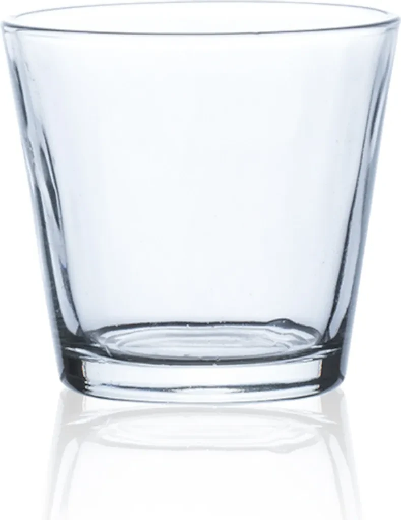 Sandra Rich Vase / Windlicht „Coni“ – Glas, konisch, Ø 7 × 6,5 cm, transparent Sandra Rich Vase / Windlicht „Coni“ – Glas, konisch, Ø 7 × 6,5 cm, transparent